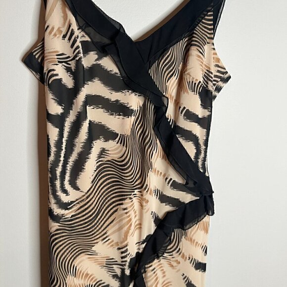 Joseph Ribkoff Y2K safari animal print maxi dress - Picture 2 of 6